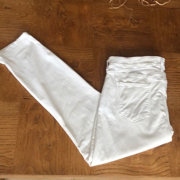 NYDJ White Ami Ankle Skinny Jeans Size 16 - Picture 2 of 14